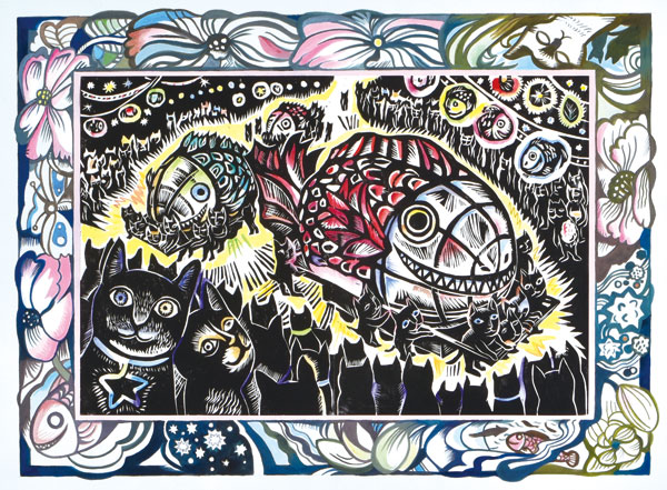 Momoko Nagai　Painting